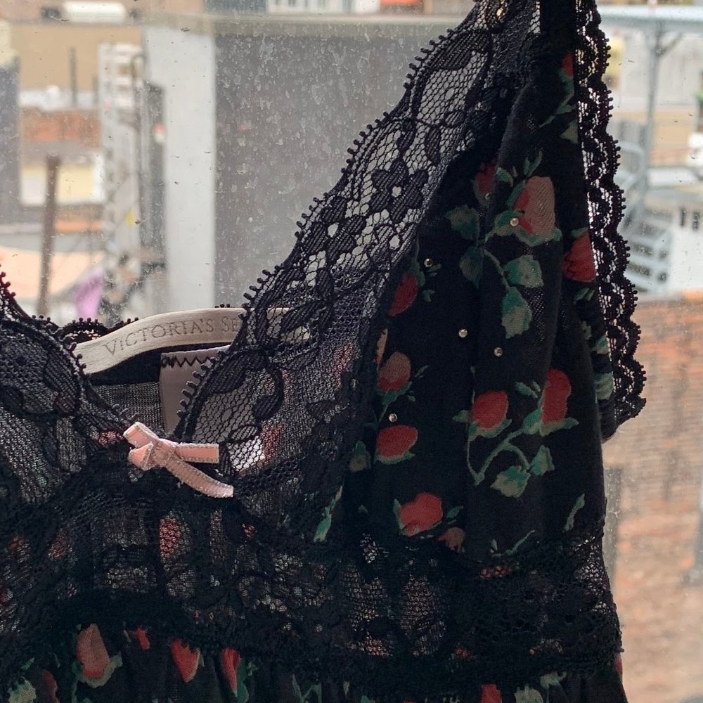 Victoria's Secret floral baby doll set